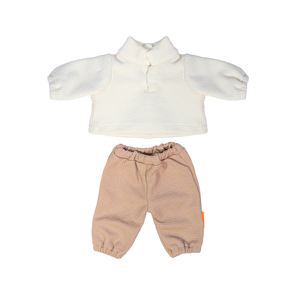 Jersey y pantalón entretiempo para muñeco 38cm