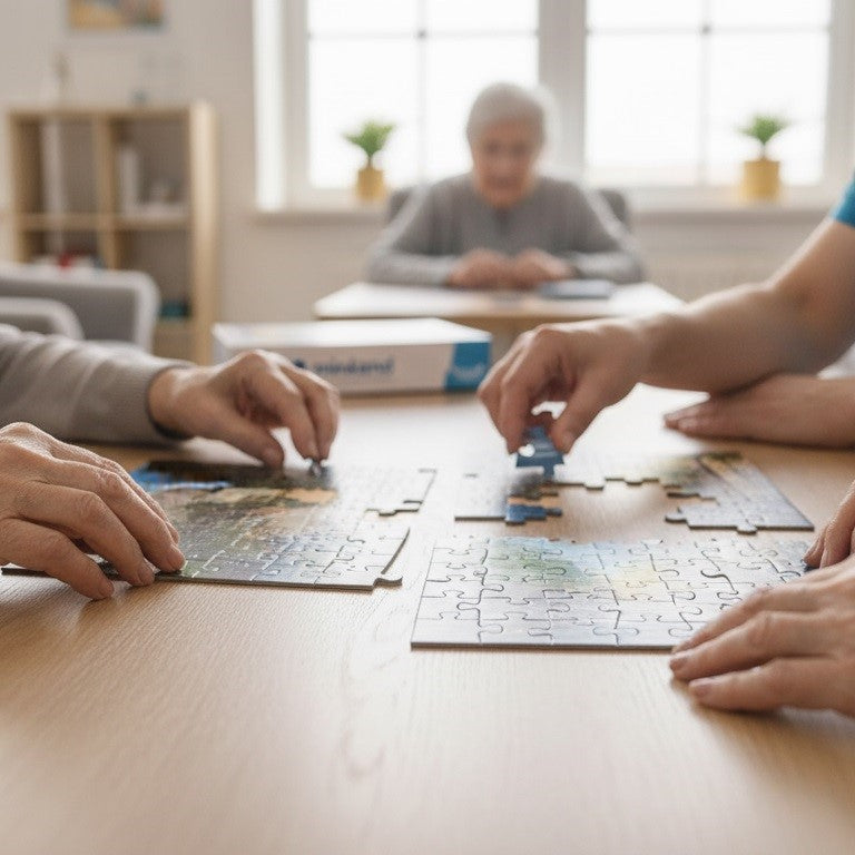 World in Pieces – Puzles terapéuticos para estimular percepción, memoria y conversación