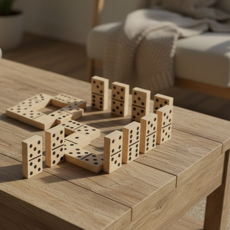 XL Dominó terapéutico de gran tamaño para entrenar mente y coordinación